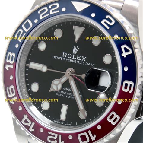 rolex ghiera rossa|Rolex gmt master ii orologio.